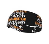 Jesus Is The Reason For The Christmas Season Headbands Sports Sweatband Athletic Exercise Bands Turban Hair Head For Men Women Yoga Fitness
