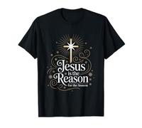 Jesus is The Reason for The Season Christian Christmas T-Shirt