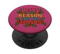 Jesus is the Reason for the Season Christmas PopSockets Adhesive PopGrip