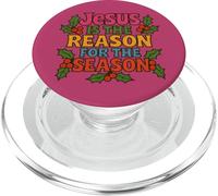 Jesus is the Reason for the Season Christmas PopSockets PopGrip for MagSafe