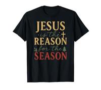 Jesus is The Reason for The Season Christmas Tee Value Graphic T-Shirt