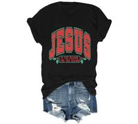 Jesus is The Reason for The Season Shirt Retro Christian Christmas Jesus is The Reason Shirt Unisex Black