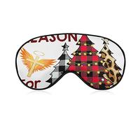 Jesus is The Reason for The Season Sleep Masks Eye Cover Blackout with Adjustable Elastic Strap Night Blindfold for Women Men Yoga Travel Nap