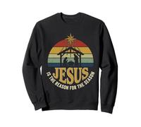 Jesus Is The Reason For The Season Stocking Stuffers Women Sweatshirt