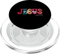 Jesus Is The Way Church Faith Christian Women Men PopSockets PopGrip for MagSafe