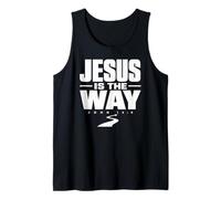 Jesus is The Way John 14 6 Christian Faith Tank Top
