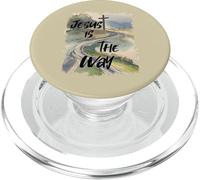 Jesus is the Way (Road to the Cross) PopSockets PopGrip for MagSafe