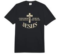Jesus It's Better to Know Him Before You Meet Him Religion Comfort Colors Adult Heavyweight T-Shirt