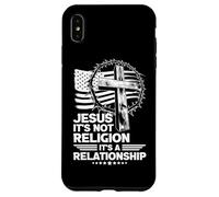 Jesus It's Not Religion It's A Relationship Faith Case for iPhone XS Max