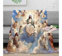 Jesus Jesus Printed Blanket,Ultra Warm Blanket, Living Blanket, Soft And Comfortable Throw, Sofa Blanket 40x50inch(100x130cm)