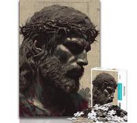 Jesus Jigsaw Puzzles 1000 Pieces for Adults Teens,Challenging Game And Family Play for Is Ideal As A Gift for The Whole Family 50x75cm