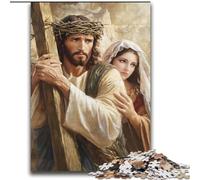 Jesus JigsawPuzzle 2000 Pieces for Adults, Challenging Game Toys Every Piece Is Unique - Challenging Family Fun Game (70x100cm)