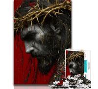 Jesus Jigsaws 1000 Pieces for Teenagers,for Educational Game Challenge Toy for Is Ideal As A Gift for The Whole Family (75x50cm)