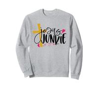 Jesus Junkie - Faith and Love Sweatshirt