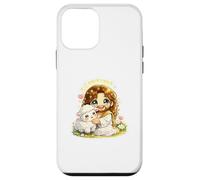 Jesus Kawaii Chibi Good Shepherd Art Case for iPhone 12 mini