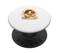 Jesus Kawaii Chibi Open Arms Come to Me Welcome Art PopSockets Adhesive PopGrip