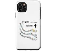 Jesus Keep Me Near The Cross Colorful Case for iPhone 11 Pro Max