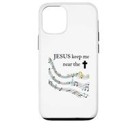 Jesus Keep Me Near The Cross Colorful Case for iPhone 12/12 Pro