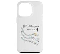 Jesus Keep Me Near The Cross Colorful Case for iPhone 13 Pro