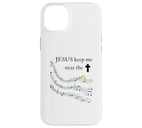 Jesus Keep Me Near The Cross Colorful Case for iPhone 14 Plus