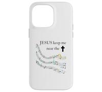 Jesus Keep Me Near The Cross Colorful Case for iPhone 14 Pro Max