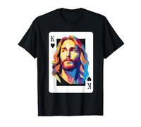 Jesus King Card Christian for Men Women Value Graphic T-Shirt