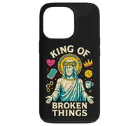 Jesus King of Broken Things Christian Healing Inspirational Case for iPhone 13 Pro