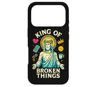 Jesus King of Broken Things Christian Healing Inspirational Case for iPhone 17 Pro