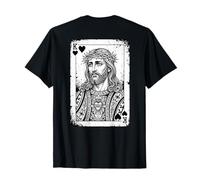 Jesus King of Hearts - Christian Card Game Lover T-Shirt
