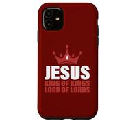 Jesus King of Kings Lord of Lords Revelation 19 16 Case for iPhone 11