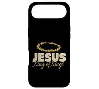Jesus King of the Kings Bold Typography Spiritual Message Case for iPhone Air