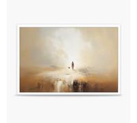 Jesus Leaves The 99, Parable of The Lost Sheep, Jesus Wall Art,Jesus and Lamb Canvas Wall Art,LDS Home Decor, Bible Horizontal Wall Art, Christian Faith Art Home Decor Print,Jesus Painting, Christian