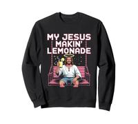 Jesus Lemonade Funny Christian Meme Sweatshirt