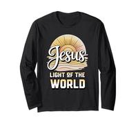 Jesus Light of The World Long Sleeve T-Shirt