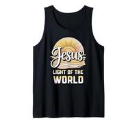Jesus Light of The World Tank Top