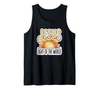 Jesus Light of The World Tank Top