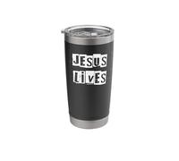 Jesus Lives Christian Stainless Steel Insulated Tumbler