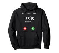 Jesus Llamando Christian Spanish Religious Cristianos God Pullover Hoodie