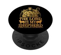 Jesus Lord is My Shepherd Need Constant Supervision Vintage PopSockets Adhesive PopGrip