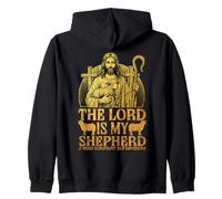 Jesus Lord is My Shepherd Need Constant Supervision Vintage Zip Hoodie
