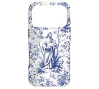Jesus Lost Lamb Blue Toile Christian Faith Vintage Coquette Case for iPhone 17 Pro
