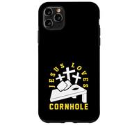Jesus Loves Cornhole Player Design Case for iPhone 11 Pro Max