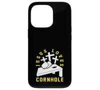 Jesus Loves Cornhole Player Design Case for iPhone 13 Pro