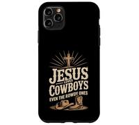 Jesus Loves Cowboys Even the Rowdy Ones Christian Western Case for iPhone 11 Pro Max