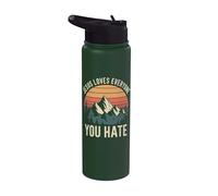 Jesus Loves Everyone You Hate Stainless Steel Insulated Water Bottle