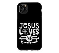 Jesus Loves Me Christian Hand Lettered Faith Case for iPhone 11 Pro Max