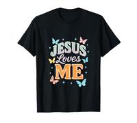 Jesus Loves ME - Inspirational Religious Art T-Shirt