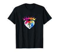 Jesus Loves Religious Christen GOD Jesus T-Shirt