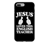 Jesus Loves This English Teacher Christian Church Group Case for iPhone 7 Plus/8 Plus