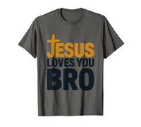 Jesus Loves You Bro, Christian Believer Christianity God T-Shirt